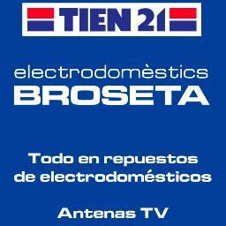 Tienda de venta y repuestos de electrodomésticos, antenas, sistemas informáticos, etc.