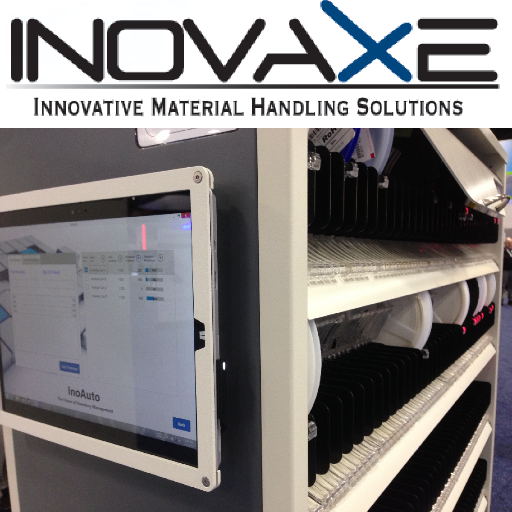 Inovaxe was founded in 2003 and supplies advanced lean Innovative Material Handling Solutions to the electronics manufacturing industry.
