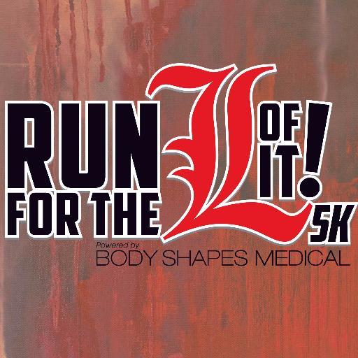 Starts, ends & goes through UofL athletic facilities & tours part of campus! Run for the 'L' of It 5K is professionally timed & is open to all ages. Go Cards!