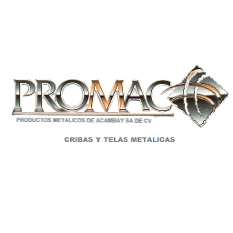 PromacAcambay's profile picture. Fábrica de cribas y telas alambre.
Contacto: promac91@prodigy.net.mx
Facebook: Promac®