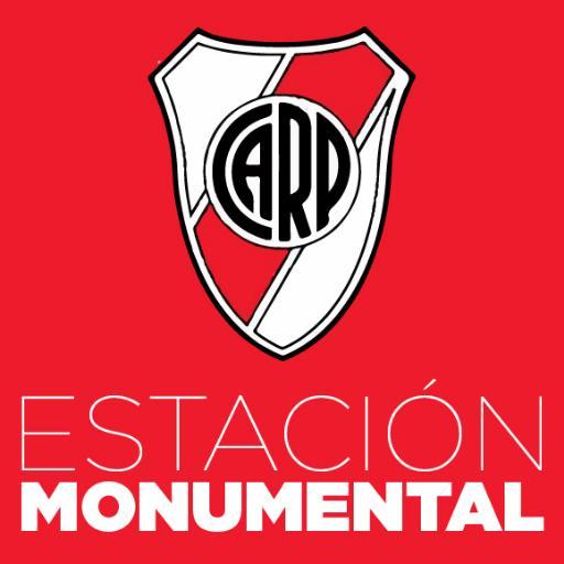 Siempre con River a todos lados. La pasión también viaja en tren