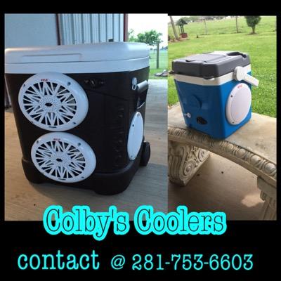 Custom sound system coolers/ ice chest radios | Also build to order
txt 281-753-6603 for questions, concerns, and orders