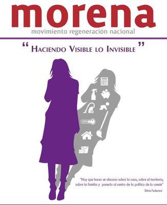 Una mujer en la política cambia  a la mujer, muchas mujeres en la política cambian a la Política.  Feministas de Morena.
#EfeméridesFeministas