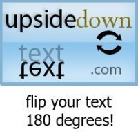 UpsideDownText.com (@upsidedowntext) 's Twitter Profile