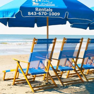 Supplying Isle of Palms, SC with the highest quality beach chairs, umbrellas, bikes, boards, towels and games with unparalleled customer service!