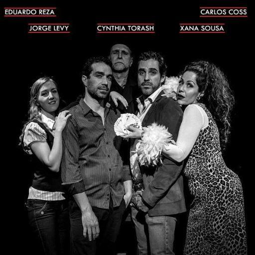 Obra de Teatro: ''Todo o Nada''.
Presentando en:@CasaActum.
DIRECCIÓN: Mauricio Meneses
Elenco: Eduardo Reza,Carlos Coss,
Jorge Levy, Cynthia Torash, Xana Sousa