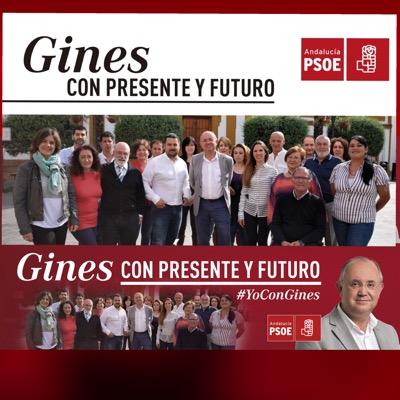 Luchamos por construir un Gines mejor . 
Gines, Sevilla, España - PSOE de GINES.