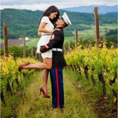 Head over heels in love with my Marine