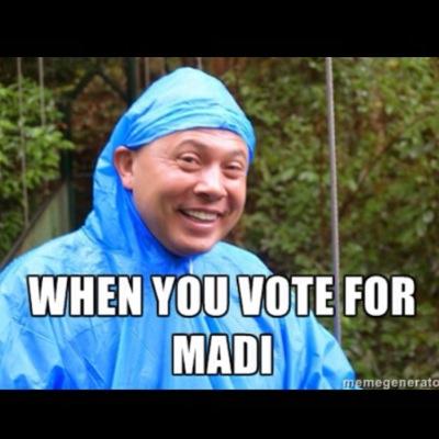 Vote Madi for Co Prez 2015-2016!If you have any comments or questions feel free to slide into the DMs Account run by Kasey Kirkup & Madi Richard.