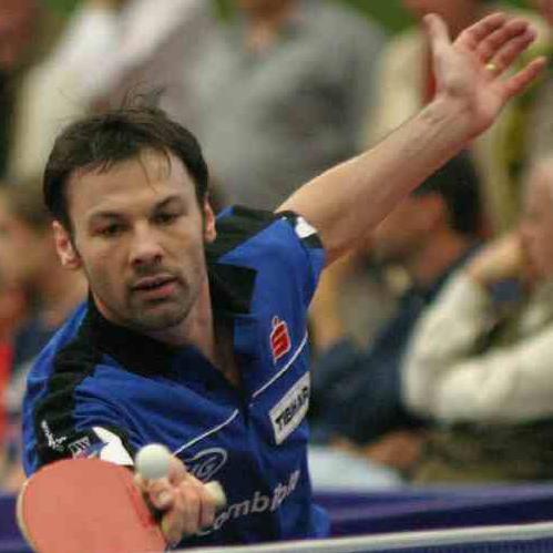 Was born in 1975,table tennis player and coach,happy married,two sons,big fan of Sly Stallone ,Steve Reeves and table tennis gentleman Timo Boll!