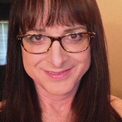 Happy, out, translady. Always more friendly and confident than strangers expect me to be.