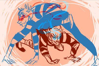 CarnivalTwins's profile picture. Twin clowns for the carnival. Always together, never separated. #Carnivalstuck #MV