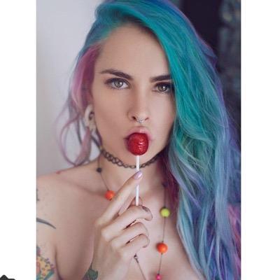 Photographer Staff & Suicide Girl • Universe • Travel • Psychedelia • 4:20 • 100% Real Hair • lotsofcolours@gmail.com Or DM