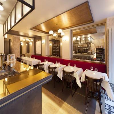 Bistrot gastronomique à deux pas du @lebonmarche Propriétaires : Alexandre Taittinger et Charles-Cesar d'Amat. Chef: Emeric Le Puil. 01 42 22 66 09