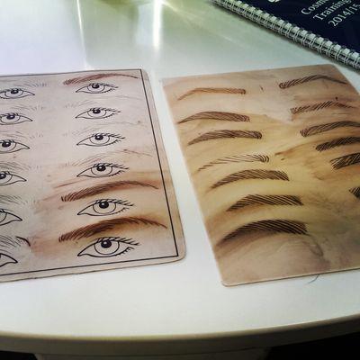 Definition of Beauty - semi-permanent make up. Lips, eyebrows and eyeliner. Fake Bake rep! :) http://t.co/aGANdi7zxR