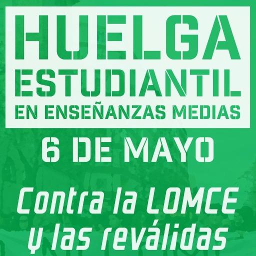 Cuenta de difusión común a varios colectivos del movimiento estudiantil en Aragón. Contacto: huelgaestudiantilaragon@gmail.com