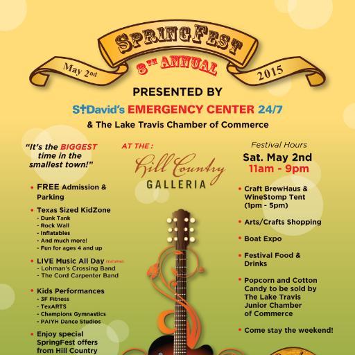 SpringFest is the BIGGEST time in the smallest town with unique vendors, a KidZone, boat expo, Craft BrewHaus and LIVE MUSIC featuring Cord Carpenter Band.