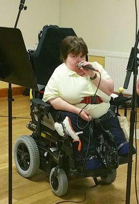 I am 33 with Spina bifida. I am a wheelchair user. I am out goin person. i love to play the drums and love to sing. i love to socialise with friends