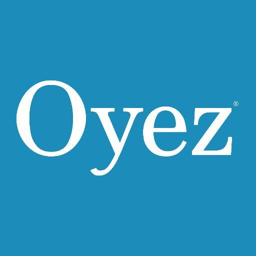 The Oyez Project is a #SCOTUS multimedia archive from @LIICornell, @ChicagoKentLaw, and @justiacom