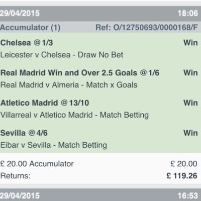 Inplay_bettips's profile picture. FREE in play betting tips. Mainly football, some tennis/basketball. Aim to start each day with £5-£10 and make a profit, big or small. All welcome!