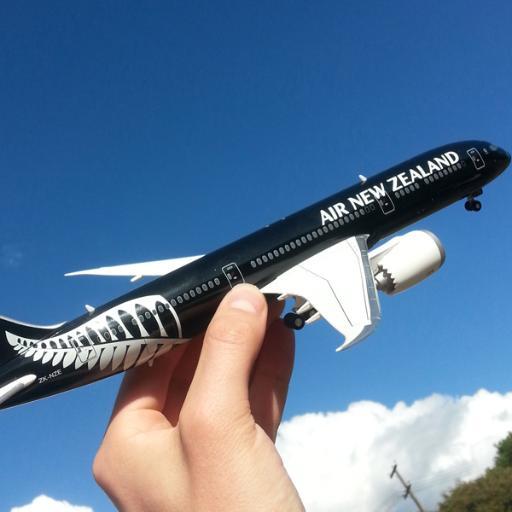 Air New Zealand model planes and other international airline models meticulously crafted in solid diecast metal for collectors and aviation enthusiasts.