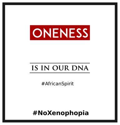 social campaign designed to remind us of the true African Spirit #Oneness. #WeAreOne