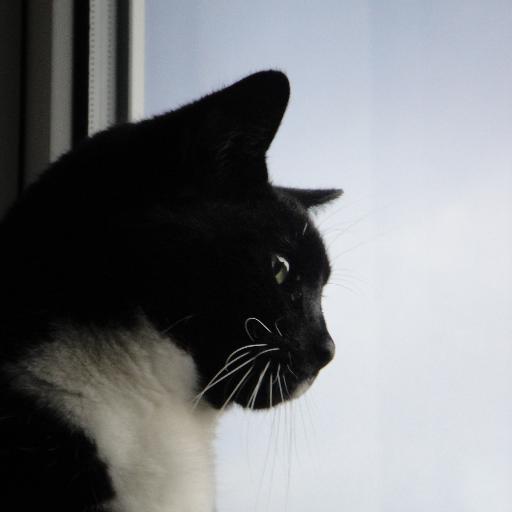 Short, dark, handsome. I like eating, sleeping and waking everyone up at 5am. I have a sister called Crumble. We’re both happy rescue cats.