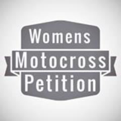 Everyone please follow the link and sign the petition to get women's motocross a full series and better media coverage.