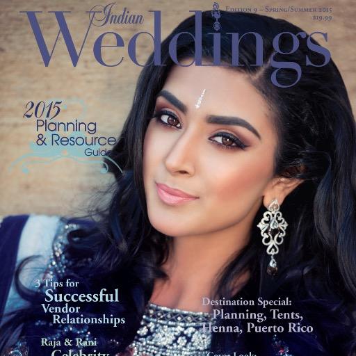 The only print magazine in the United States specializing in Indian Weddings. http://t.co/NsdlaqDQBV Follow us on Instagram too at IndianWeddingsMag