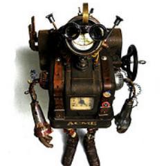 The Mechanical MOOC, international robot of mystery. 

(Photo credit: Tinkerbots http://t.co/n8RmWmOiOL)