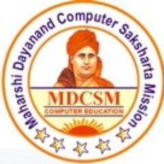 mdcsm_prayagraj's profile picture. MDCSM is a growing computer saksharta mission which provides better education at very affordable fees to every group of society in Urban & Rural areas of India.