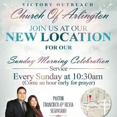 Victory Outreach Arlington meets every Sunday at 10:30am at 2535 Arkansas Lane in Arlington Tx 76010. We hope you will come and worship with us!