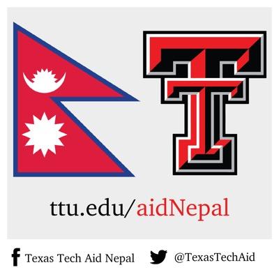 Red Raiders joining the international community in aiding Nepal. Please donate on the site. Every penny goes to the relief efforts.