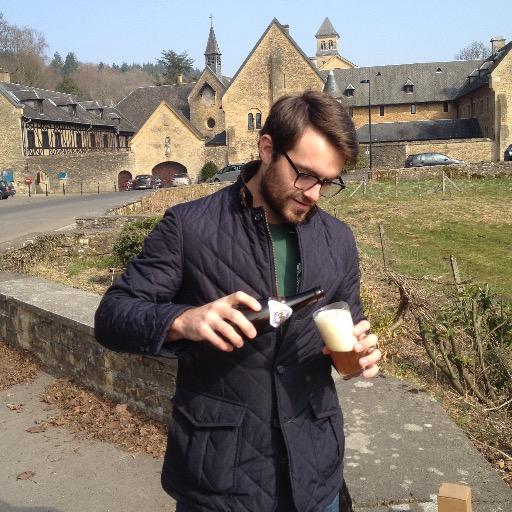 Topher Boehm, Farmhouse beer tragic, author of farmhouse beer blog, Certified Cicerone®, guy at @wildflowerbeer