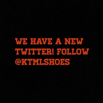 @KTMLsneakers We have changed our name and Twitter account to: @KTMLsneakers (Please unfollow here and follow there) Thanks! See you over there! IG: KickToMyLoo