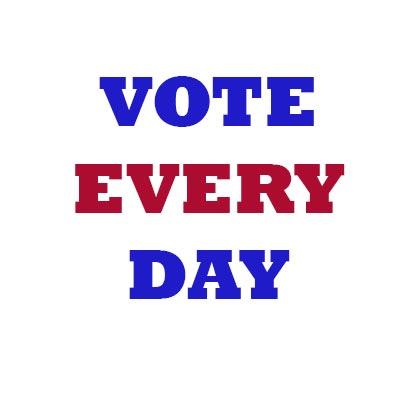 VOTE EVERY DAY. Stop buying products from the sponsors of the biased media. Follow Us on Twitter - We watch MSNBC so you don't have to.