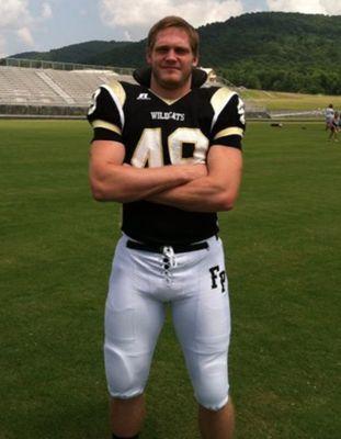 Derek Watkins. #49 19 yrs old
Fort Payne graduate! Faulkner University football #39!!!