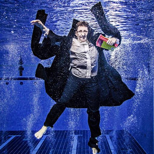 Bingeswimmeress's profile picture. swimming mad lawyer mediator