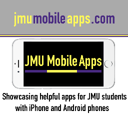 We showcase iPhone & Android apps at JMU. Let us help you get your app known throughout the JMU community! Send us a DM!