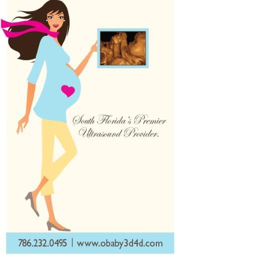 O'baby provides non-diagnostic elective 2D, 3D, and 4D ultrasounds at your doctor's office, or in the comfort of your home-great for gender reveal parties!.