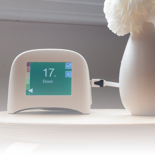 The Speck monitors fine particle concentration levels in your home, and empowers you to understand and take control of your air quality.