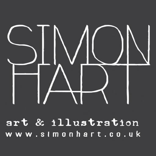 RCA artist & designer Simon Hart is widely recognised for the unique collage style that gives his work such a strong identity. Loves things feathered, & furry!