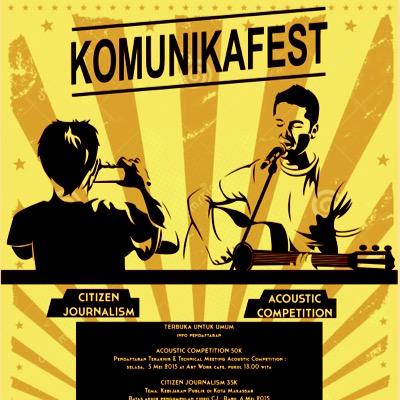 KOMUNIKAFEST's profile picture. CP: 082187818384 (Tenri) 08972652552 (Andin)