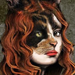 Aristocratic catperson.........
'But I don't want to go among mad people', said Alice. 'Oh, you can't help that', said the cat. 'We're all mad here.'