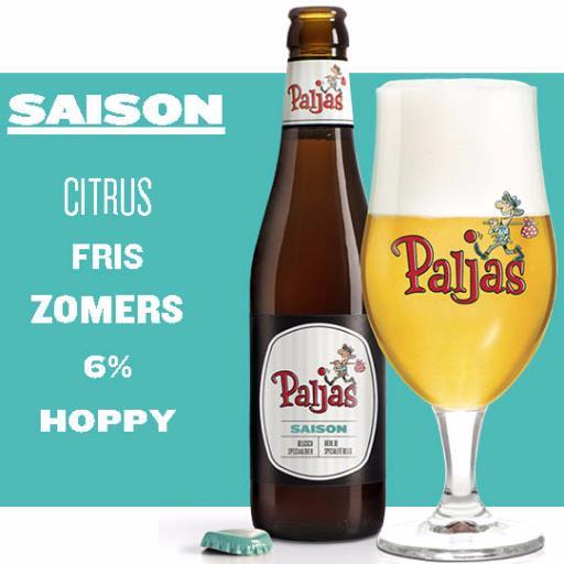 Paljas blond is a Belgian unfiltered blond high fermented beer, with refermentation on the bottle.  The 4 hops give extra character and a nice aroma to the beer