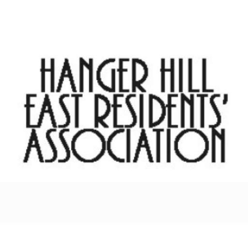 Hanger Hill (East) Residents' Association covering 1,280 homes in the London W5 area bounded by Hanger Lane, Western Ave & Piccadilly line. Also on Facebook.