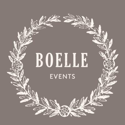 Boelle Events - bespoke bohemian wedding accessories and event styling. Table and chair hire. Elite wedding planning by Cathy