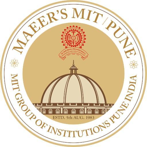 MAEER'S Maharashtra Institute of Technology (MIT), established in 1983, is today amongst the top engineering colleges in India. The news magazine 'Outlook' has