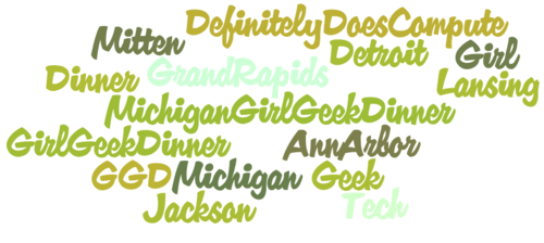 GGDMichigan's profile picture. The goal of our dinners is to make technology accessible and interesting to all age groups and all people, particularly women! We're looking for volunteers!