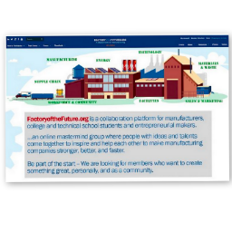 https://t.co/ESw8Ruv79U is a collaboration platform for manufacturers, students and entrepreneurial makers - an online mastermind group to advance manufacturing.